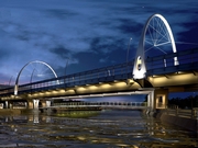 Bridge across the Sochi River